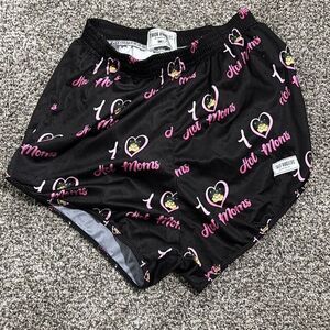 I heart hot moms thigh huggers shorts size medium / large 4-13